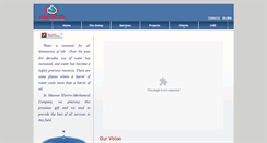 Desktop Screenshot of mazoun.com